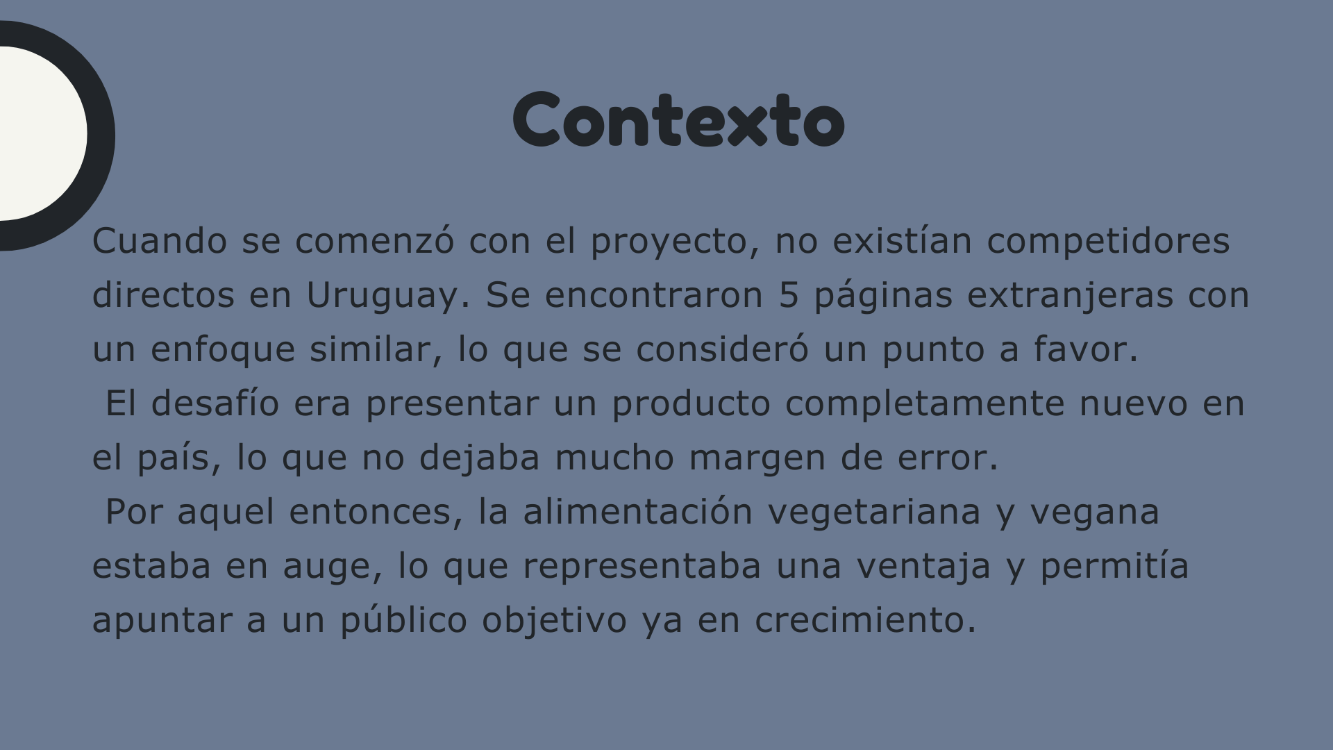 contexto del proyecto